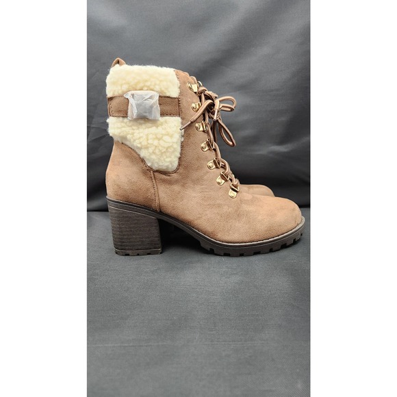 Top Moda Pluto faux fur boots, Size 7.5 - Picture 6 of 11